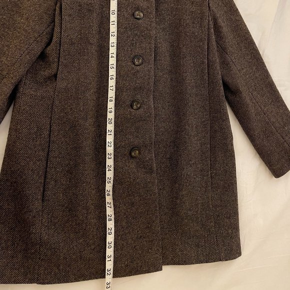 Vintage Wool Petite Pavilion Coat - Picture 14 of 15
